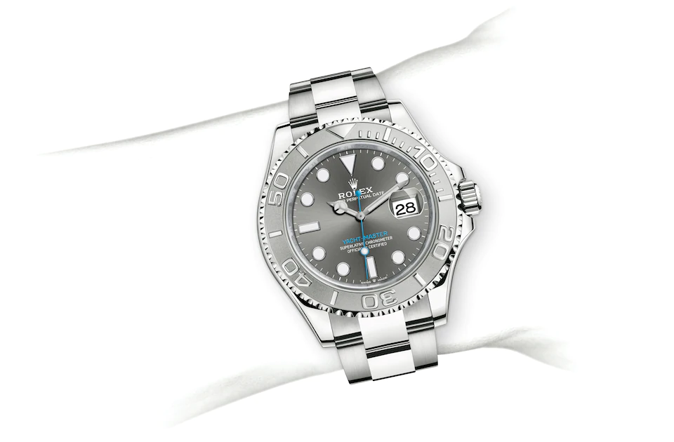 Rolex Yacht‑Master in Platin, Edelstahl Oystersteel, M126622-0001 