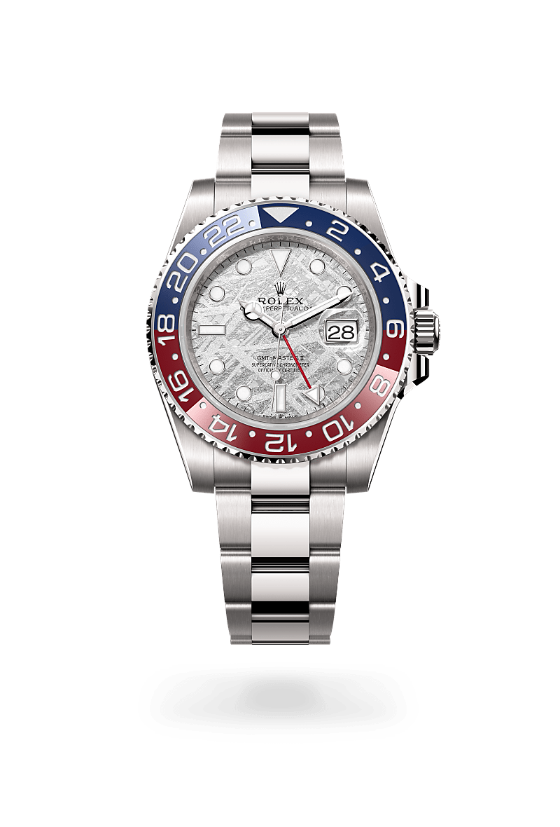 Rolex GMT-Master II M126719BLRO-0002 Herrenuhr - Oyster, 40 mm, Weißgold
