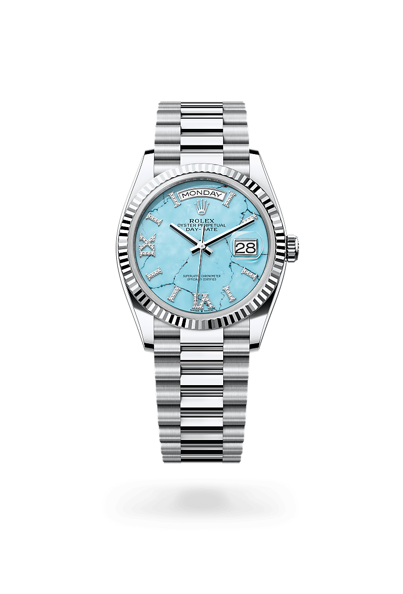 Rolex Day-Date 36 M128236-0011 Herrenuhr - Oyster, 36 mm, Platin