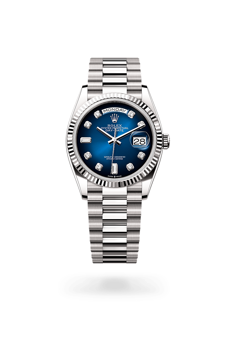 Rolex Day-Date 36 Herrenuhr (M128239-0023) Oyster, 36 mm, Weißgold