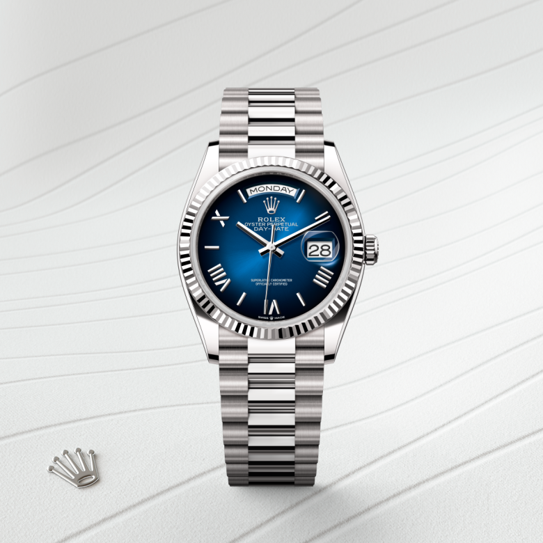 Rolex Day-Date 36 128239 Herrenuhr / Damenuhr Bild 2