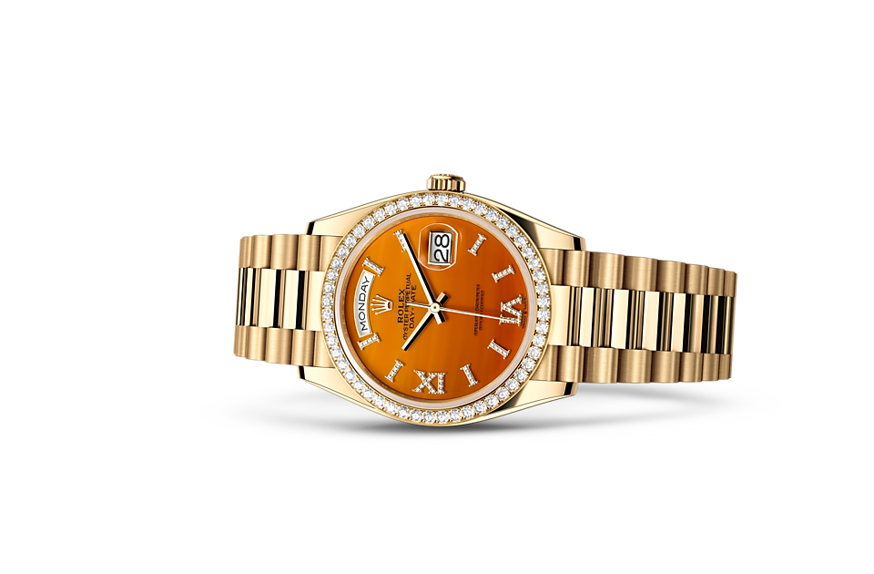 Rolex Day‑Date in Gold, M128348RBR-0049 | Juwelier Jasper