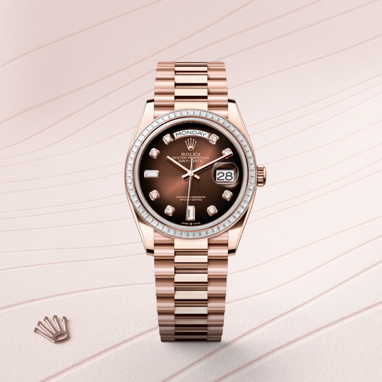 Rolex Day-Date 36 128395TBR Herrenuhr Bild 2