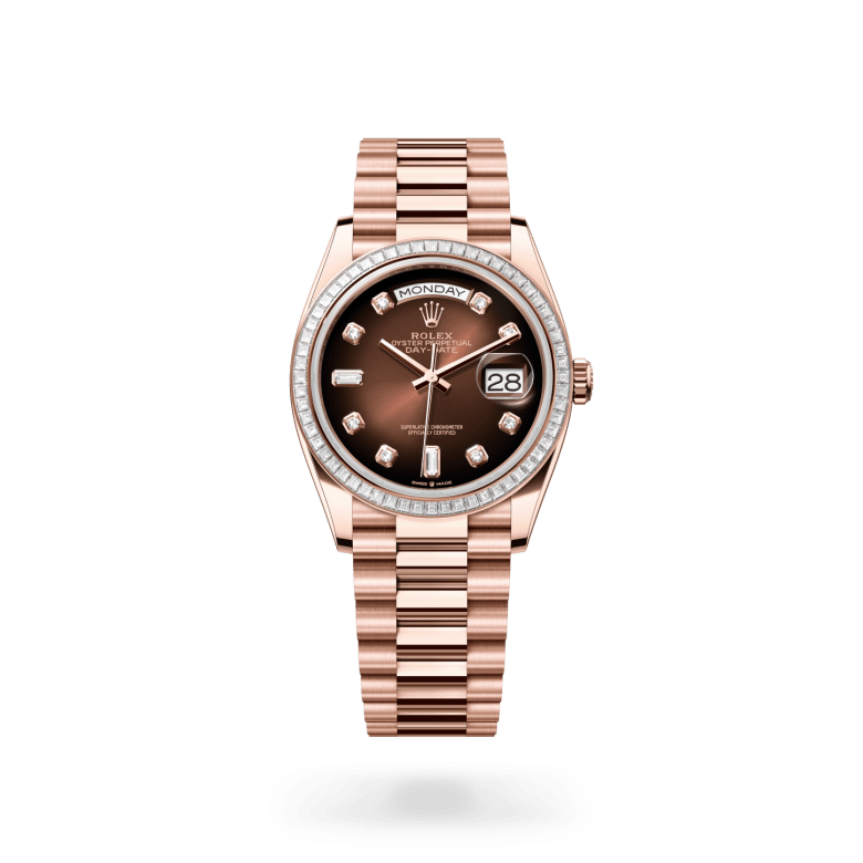 Rolex Day-Date 36 128395TBR Herrenuhr Bild 1