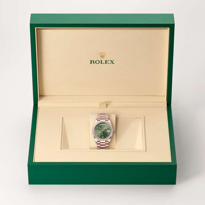 Rolex Day-Date 36 128395TBR Herrenuhr Bild 3