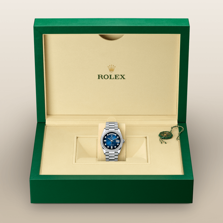 Rolex Day-Date 36 128396TBR Herrenuhr Bild 3