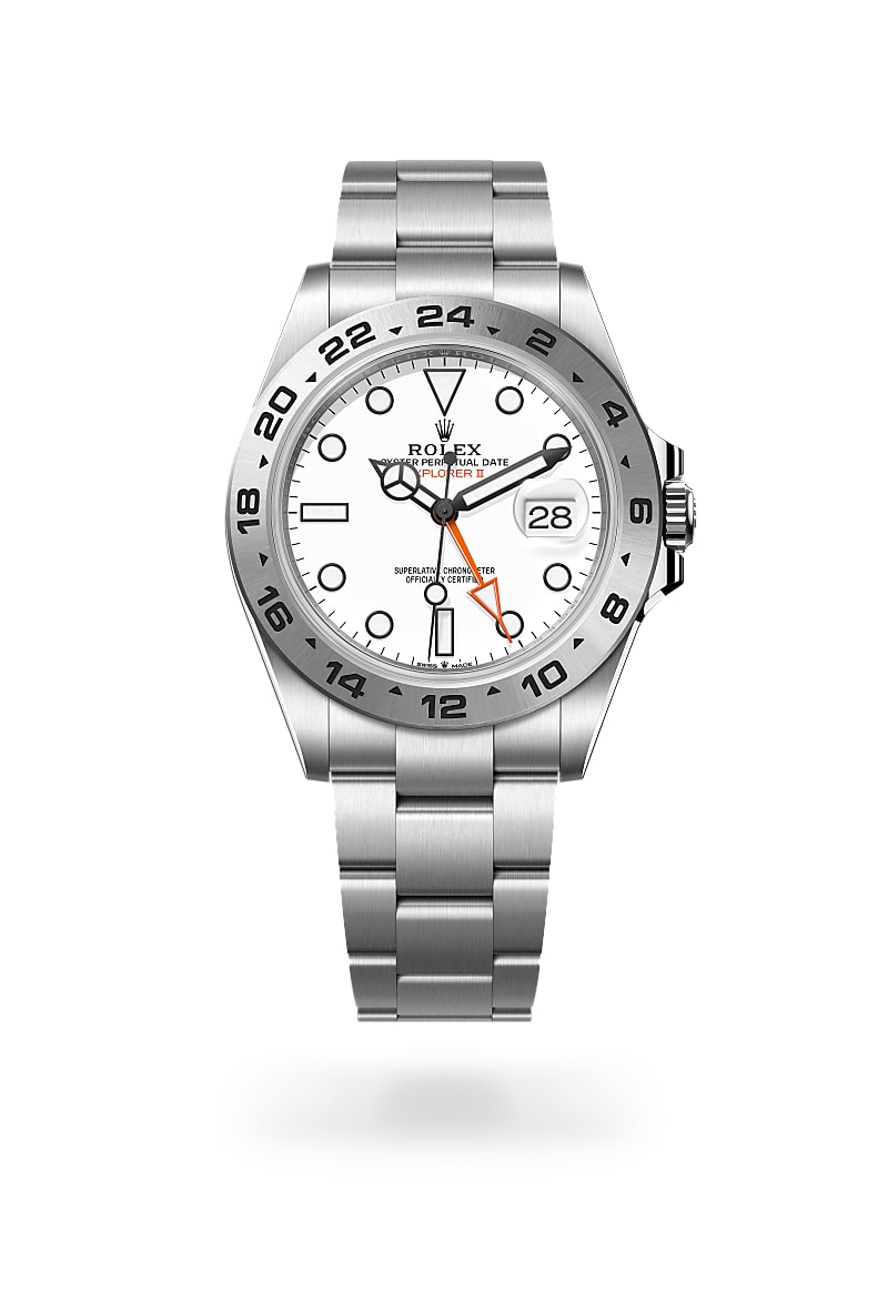 Rolex Explorer II M226570-0001 Herrenuhr - Oyster, 42 mm, Edelstahl Oystersteel