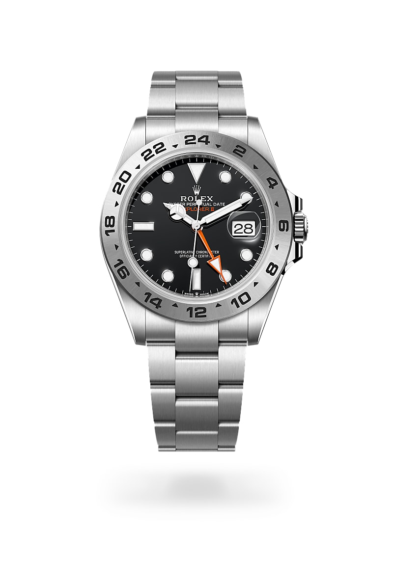 Rolex Explorer II M226570-0002 Herrenuhr - Oyster, 42 mm, Edelstahl Oystersteel
