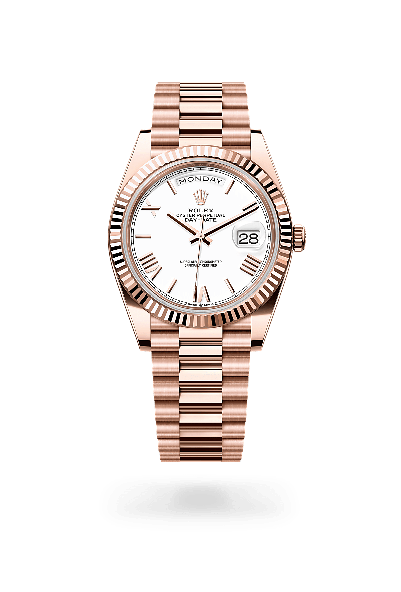 Rolex Day-Date 40 Herrenuhr (M228235-0032) Oyster, 40 mm, Everose-Gold