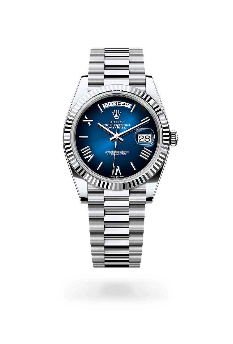 Rolex Day-Date 40 Herrenuhr (M228236-0024) Oyster, 40 mm, Platin