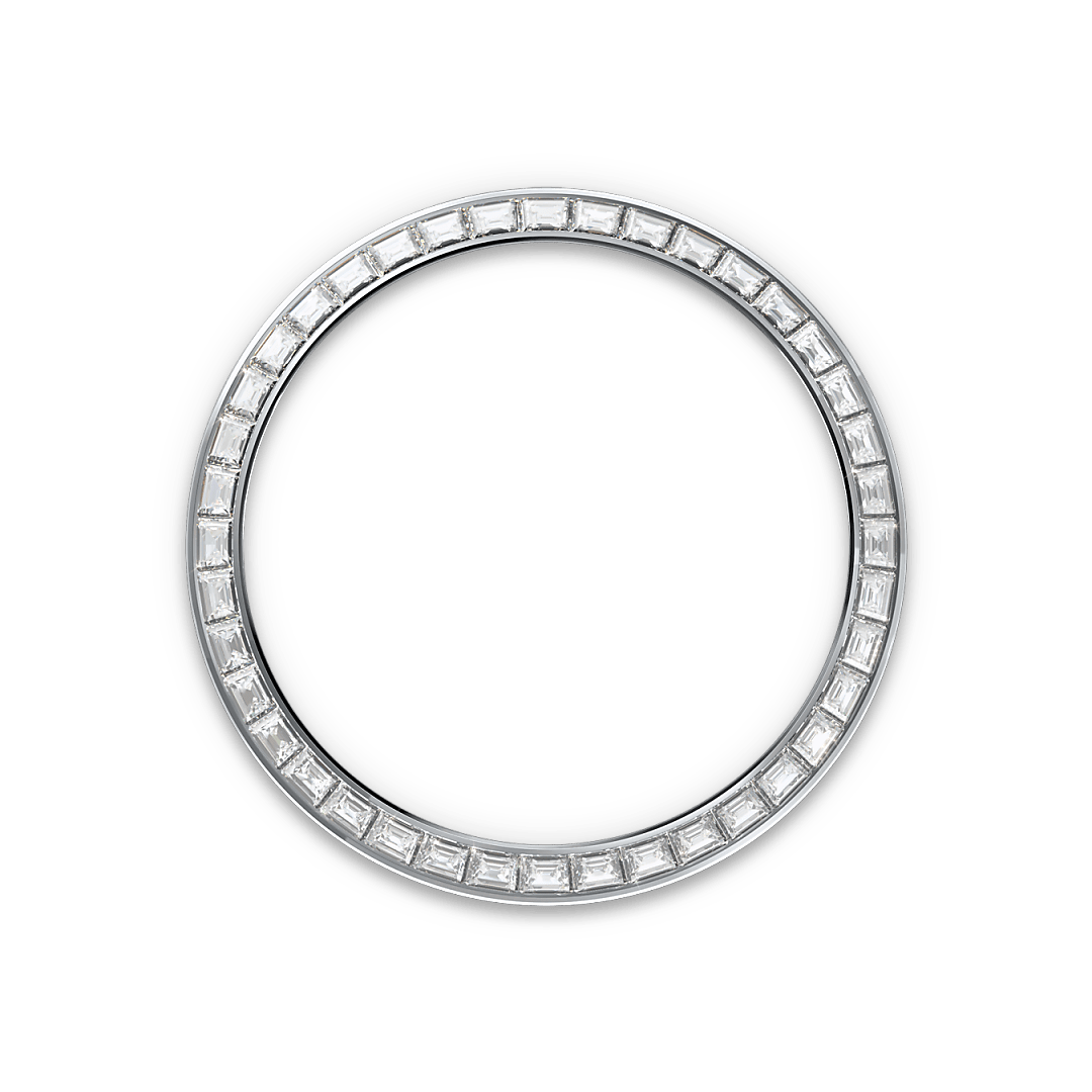 Diamantbesetzte Lünette