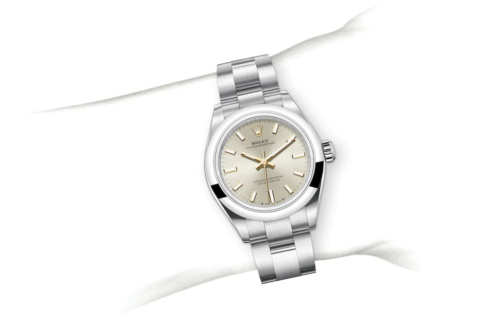 Rolex Oyster Perpetual in Edelstahl Oystersteel, M276200-0001  