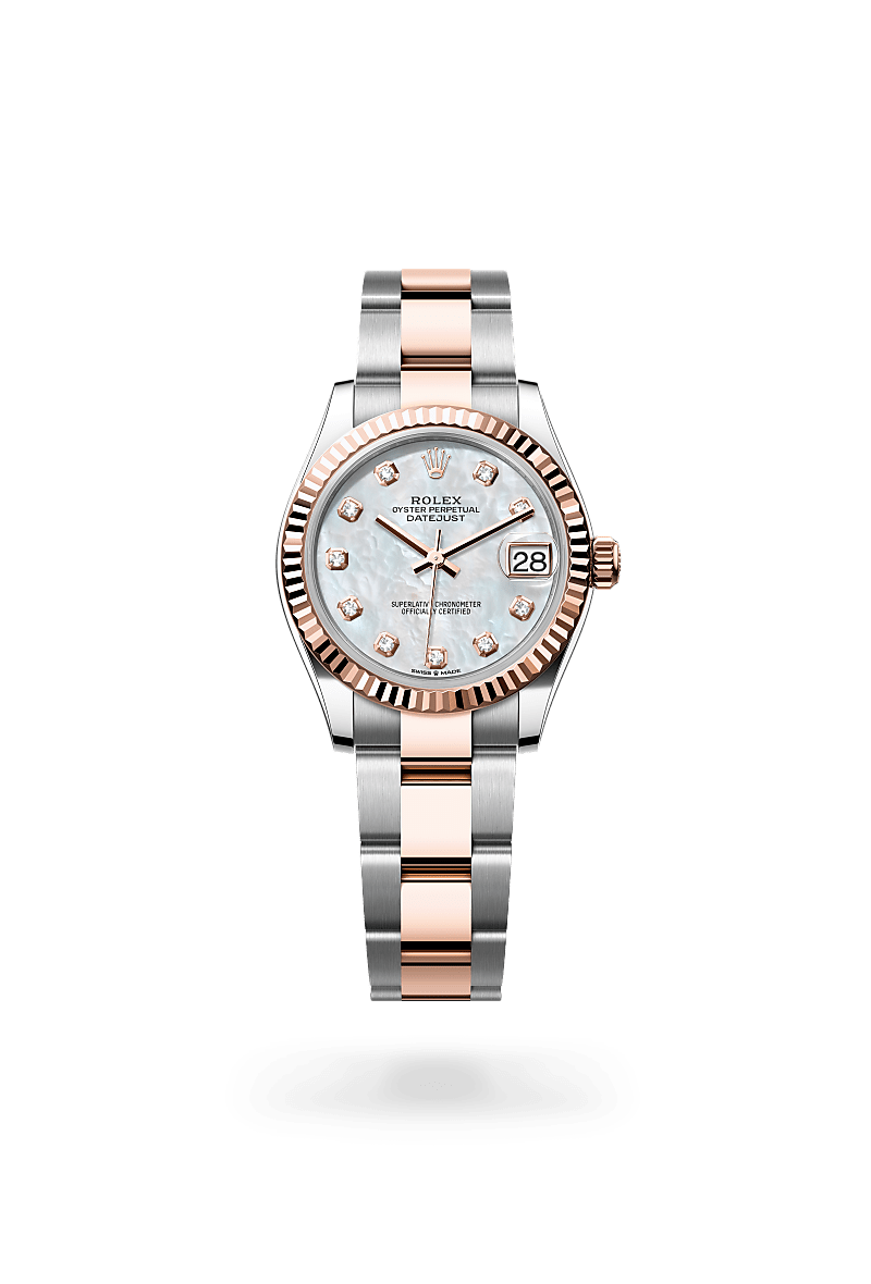 Rolex Datejust 31 Herrenuhr (M278271-0025) Oyster, 31 mm, Edelstahl Oystersteel und Everose-Gold