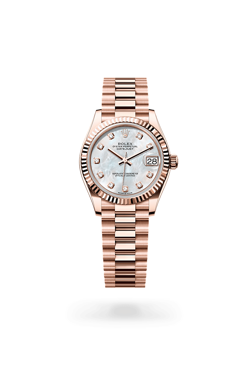Rolex Datejust 31 Herrenuhr (M278275-0009) Oyster, 31 mm, Everose-Gold