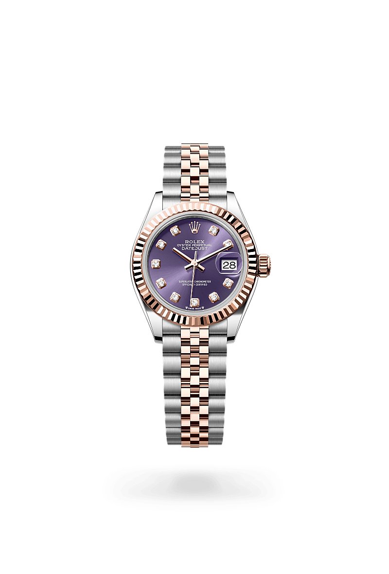Rolex Lady-Datejust Herrenuhr (M279171-0015) Oyster, 28 mm, Edelstahl Oystersteel und Everose-Gold