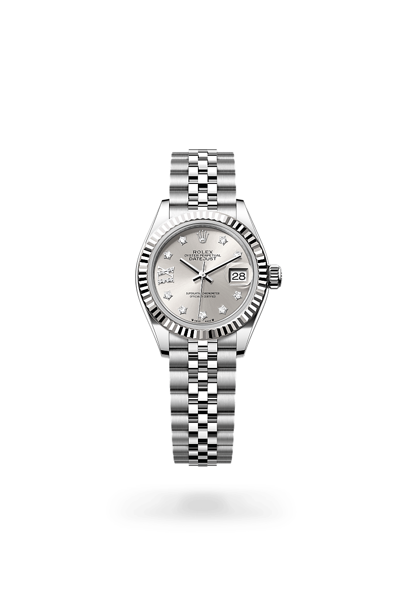 Rolex Lady-Datejust Herrenuhr (M279174-0021) Oyster, 28 mm, Edelstahl Oystersteel und Weißgold