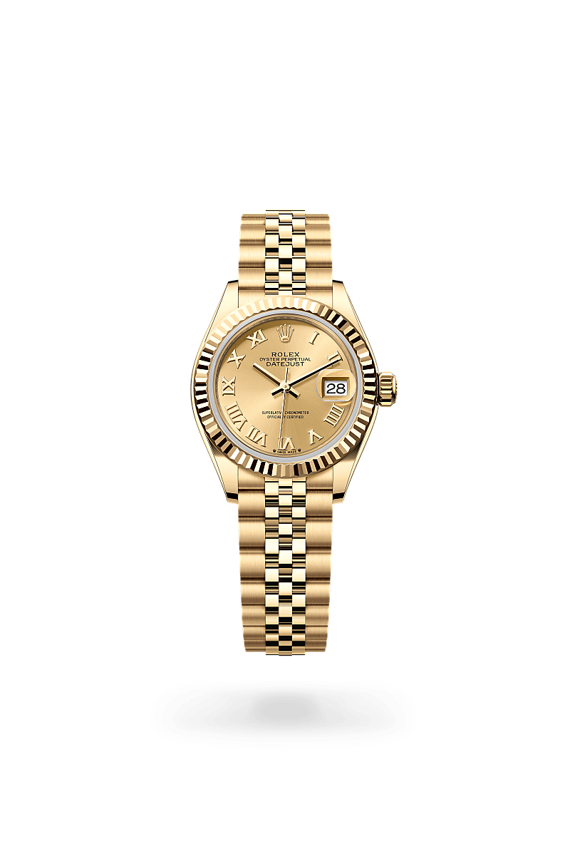 Rolex Lady-Datejust Herrenuhr (M279178-0023) Oyster, 28 mm, Gelbgold