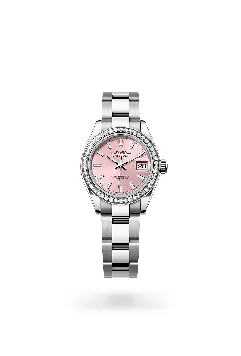 Rolex Lady-Datejust Herrenuhr (M279384RBR-0002) Oyster, 28 mm, Edelstahl Oystersteel und Weißgold mit Diamanten