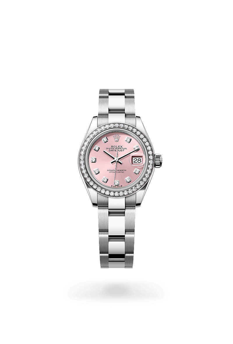Rolex Lady-Datejust Herrenuhr (M279384RBR-0004) Oyster, 28 mm, Edelstahl Oystersteel und Weißgold mit Diamanten