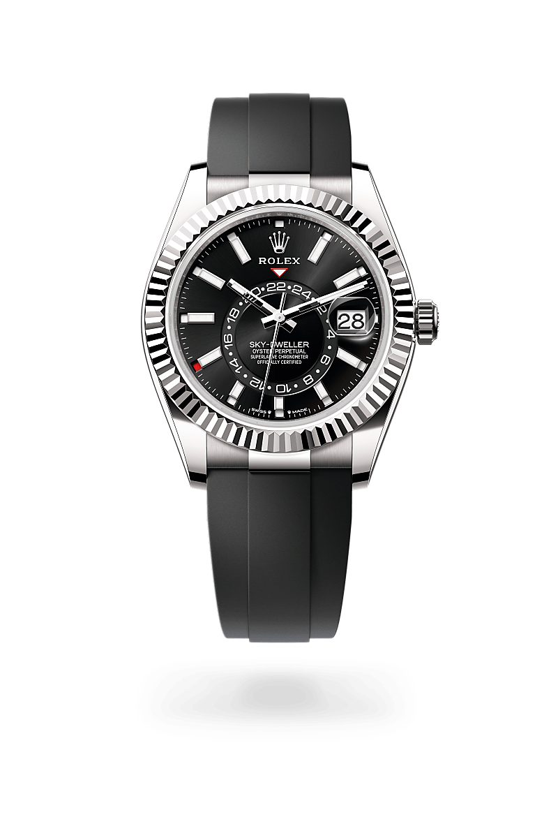 Rolex Sky-Dweller Herrenuhr (M336239-0002) Oyster, 42 mm, Weißgold