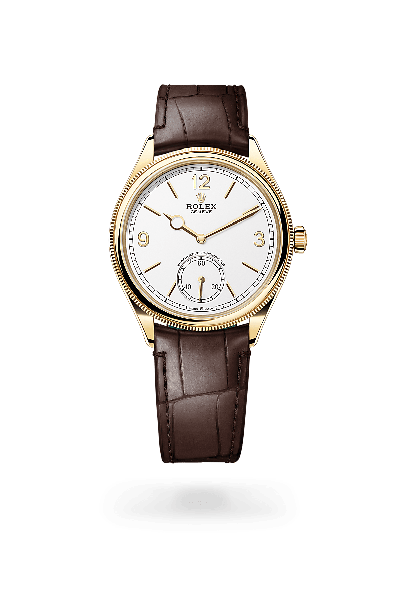 Rolex 1908 M52508-0006 Herrenuhr - 39 mm, 18 Karat Gelbgold, poliert
