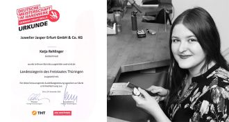 GOLDSCHMIEDIN  IST LANDESSIEGERIN THÜRINGEN